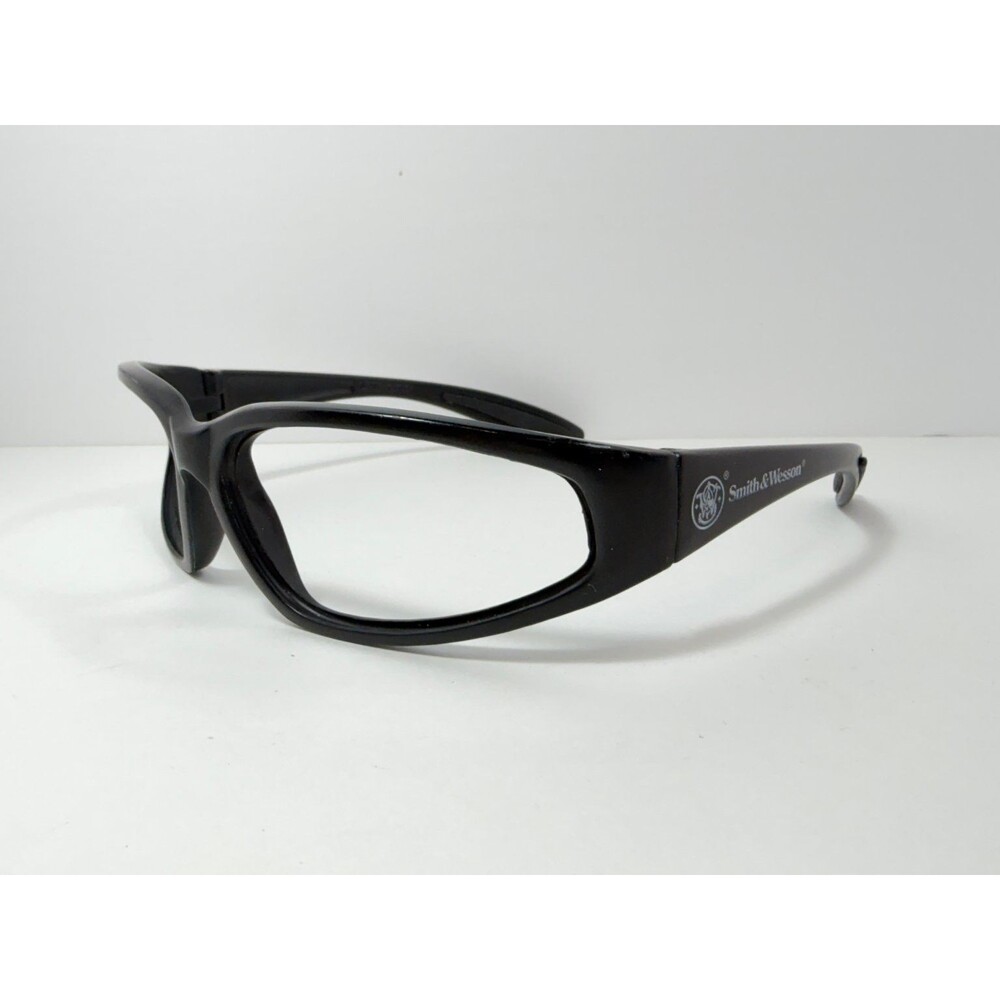Smith & Wesson Men's Sunglasses Black KGZ87 Clear Lens Wrap Around Frames Only